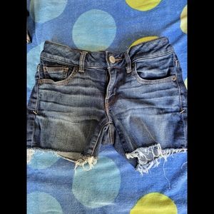 Denim shorts